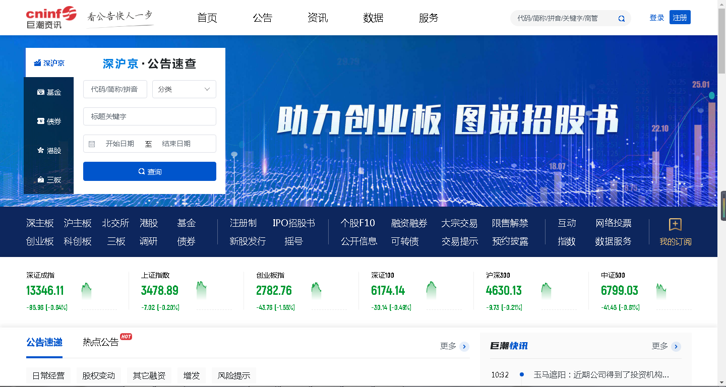 巨潮资讯